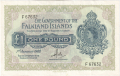 Falkland Islands 1 Pound,  1. 1.1982